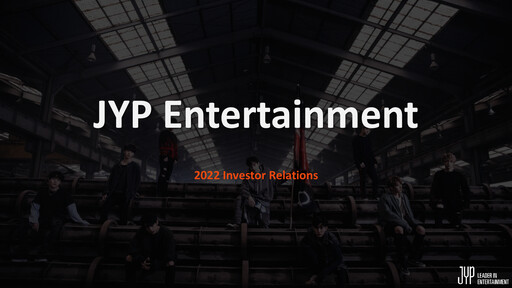 Vorschaubild JYP Entertainment Quartalsbericht 2022-q1