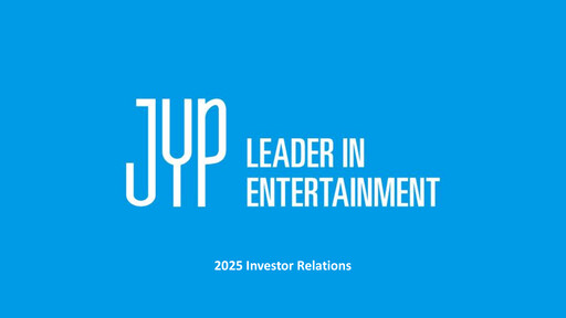 Vorschaubild JYP Entertainment Quartalsbericht 2025-q3