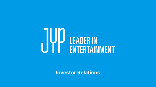 Vorschaubild JYP Entertainment Quartalsbericht 2025-q4