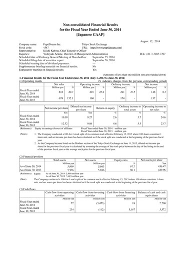 Thumbnail PeptiDream
 Financial Statement fy2014