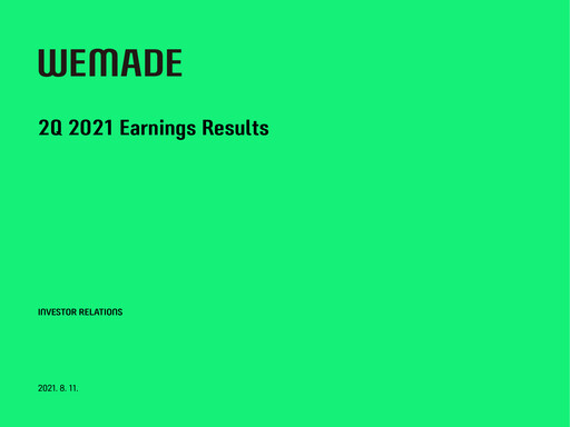 Thumbnail Wemade Quarterly Report 2021-q2