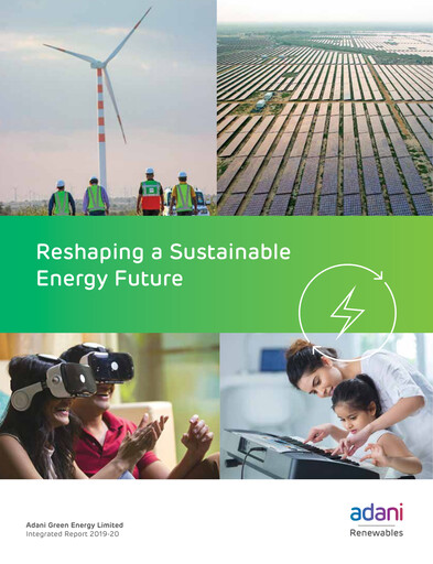 Thumbnail Adani Green Energy
 Annual Report 2019-2020