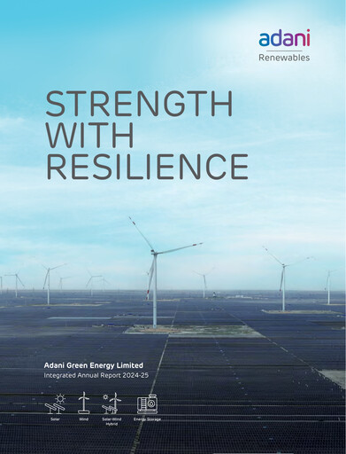 Thumbnail Adani Green Energy
 Annual Report 2024-2025