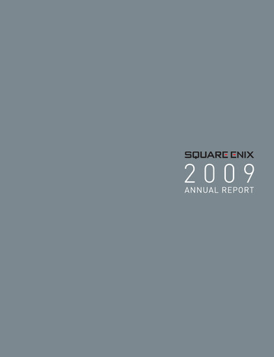 Thumbnail Square Enix
 Annual Report 2009