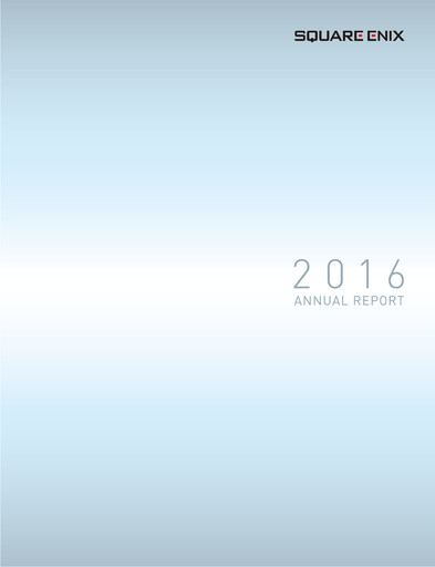 Thumbnail Square Enix
 Annual Report 2016