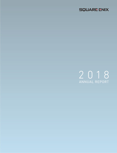 Thumbnail Square Enix
 Annual Report 2018