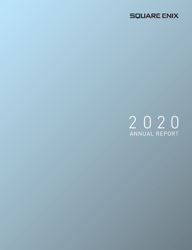 Thumbnail Square Enix
 Annual Report 2020