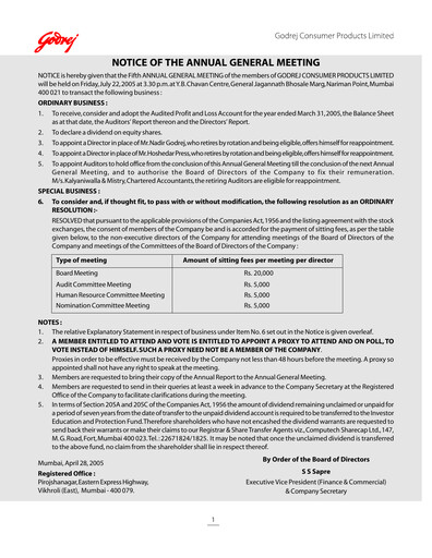 Thumbnail Godrej Annual Report 2004-2005