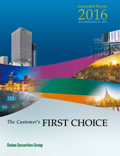 Thumbnail Daiwa Securities Group

 Annual Report 2016