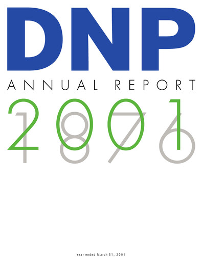 Thumbnail Dai Nippon Printing Annual Report 2001
