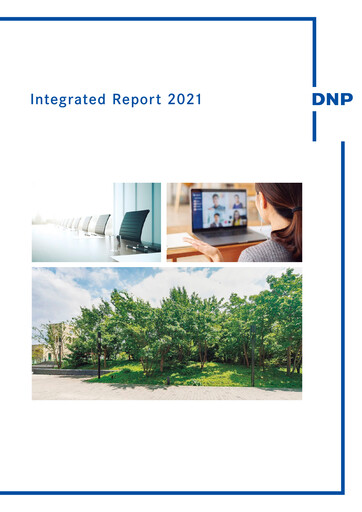 Thumbnail Dai Nippon Printing Annual Report 2021