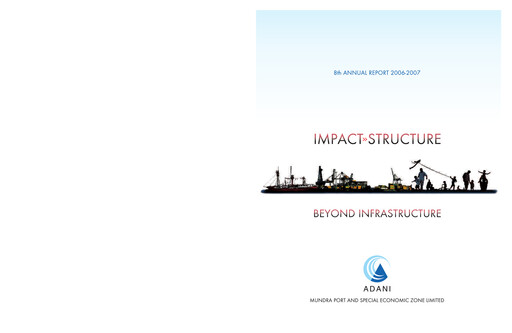 Thumbnail Adani Ports & SEZ Annual Report 2007