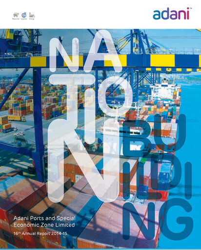 Thumbnail Adani Ports & SEZ Annual Report 2015