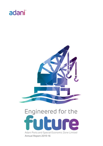 Thumbnail Adani Ports & SEZ Annual Report 2016