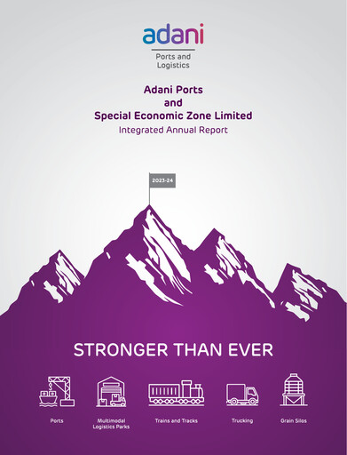 Thumbnail Adani Ports & SEZ Annual Report 2023-2024