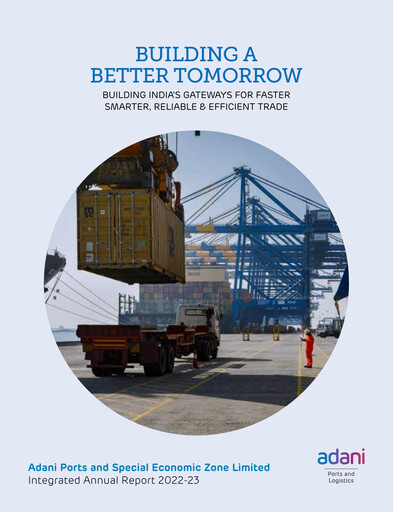 Thumbnail Adani Ports & SEZ Annual Report 2023