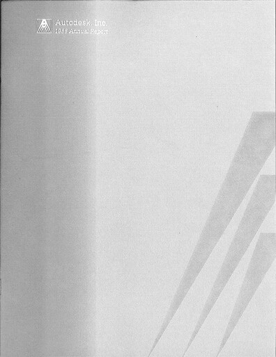 Vorschaubild Autodesk Jahresbericht 1988