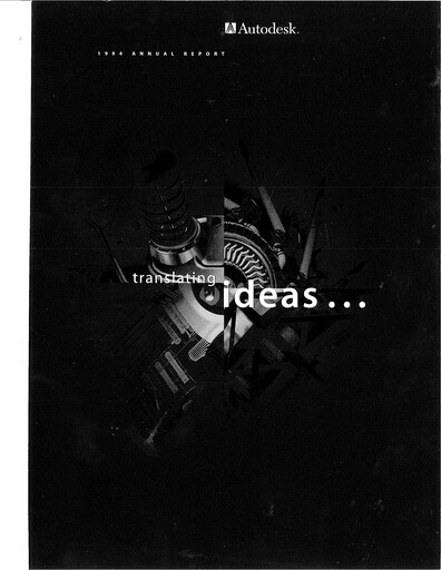Vorschaubild Autodesk Jahresbericht 1994