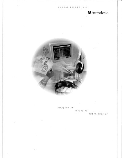 Vorschaubild Autodesk Jahresbericht 1995