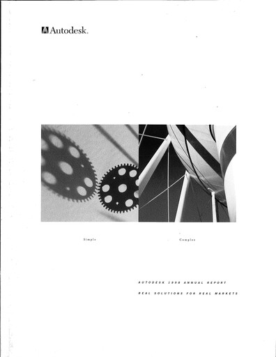 Vorschaubild Autodesk Jahresbericht 1998