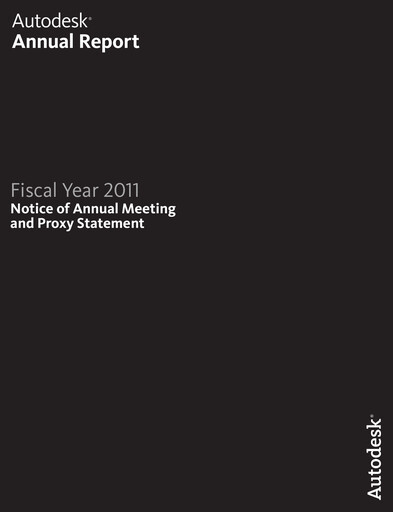 Vorschaubild Autodesk Jahresbericht 2011