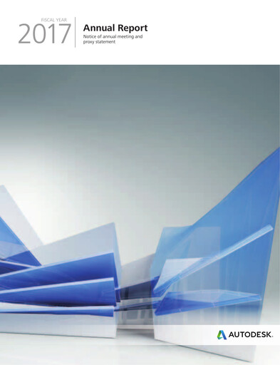 Vorschaubild Autodesk Jahresbericht 2017