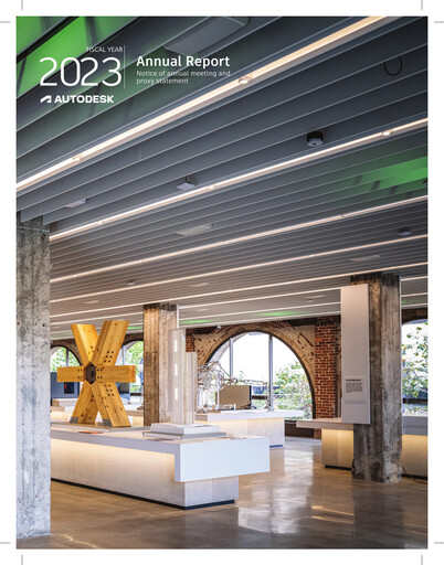 Vorschaubild Autodesk Jahresbericht 2023