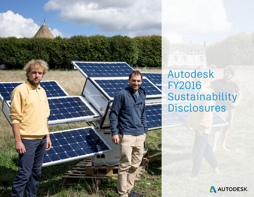 Thumbnail Autodesk Sustainability Report 2016