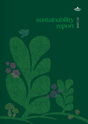 Miniature Pidilite Rapport de durabilité 2024-2025