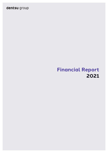 Thumbnail Dentsu Financial Report 2021