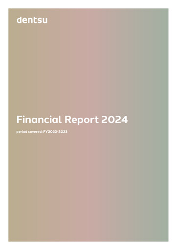 Vorschaubild Dentsu Finanzbericht 2022-2023
