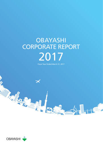 Thumbnail Obayashi Annual Report fy2017