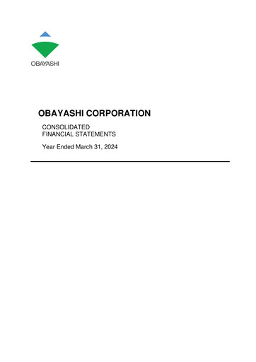 Thumbnail Obayashi Financial Statement fy2023