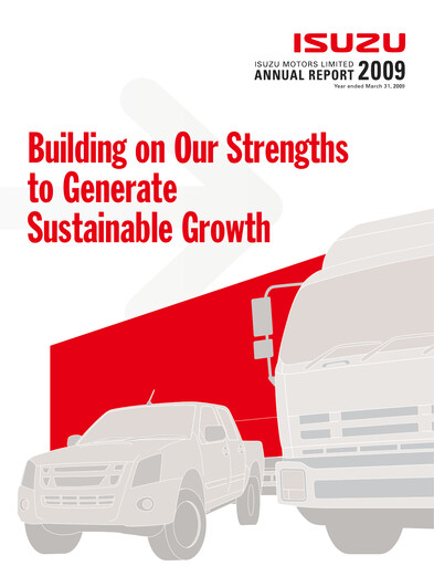 Thumbnail Isuzu Annual Report fy2009