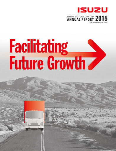 Thumbnail Isuzu Annual Report fy2015