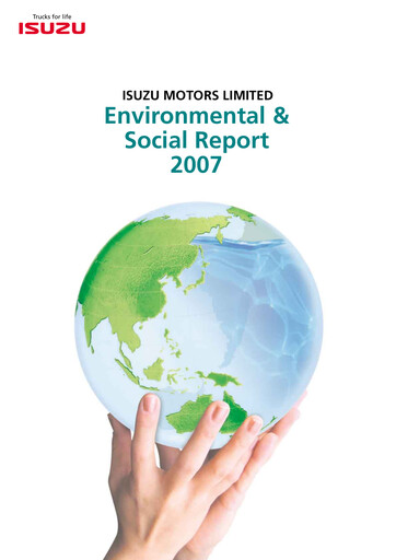 Thumbnail Isuzu ESG Report 2007