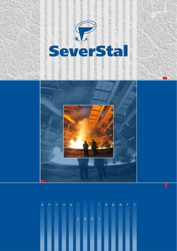 Thumbnail Severstal Annual Report 2001