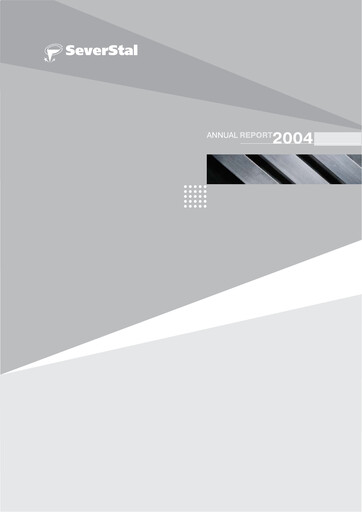 Thumbnail Severstal Annual Report 2004