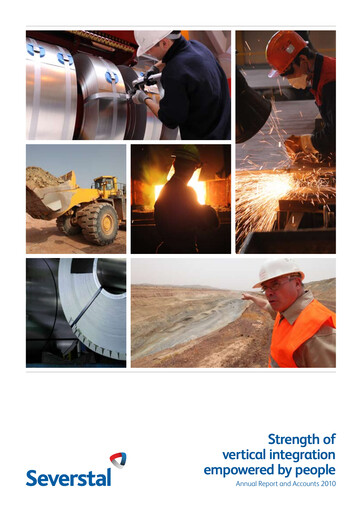 Thumbnail Severstal Annual Report 2010