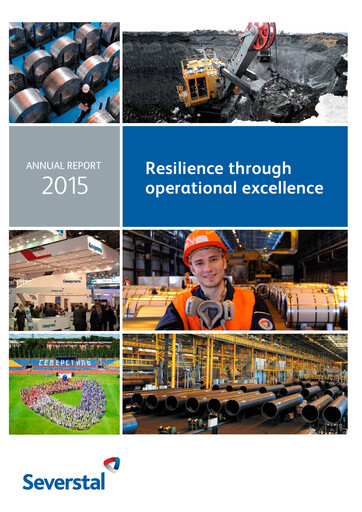 Thumbnail Severstal Annual Report 2015