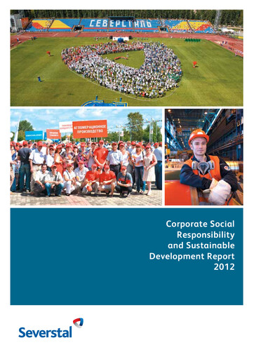 Thumbnail Severstal Sustainability Report 2012