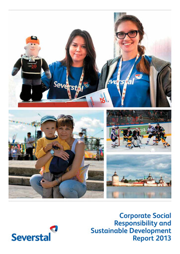 Thumbnail Severstal Sustainability Report 2013