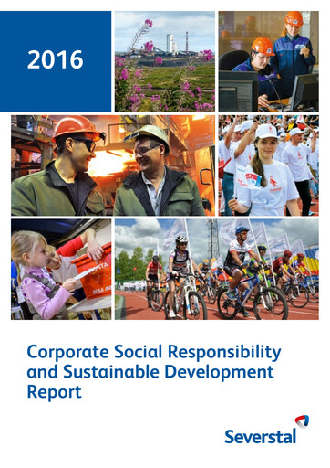 Thumbnail Severstal Sustainability Report 2016