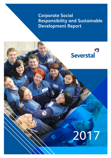Thumbnail Severstal Sustainability Report 2017