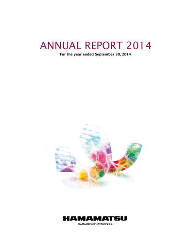 Vorschaubild Hamamatsu
 Jahresbericht fy2014