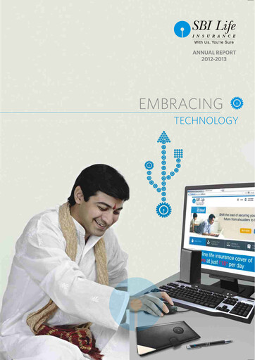 Thumbnail SBI Life Insurance Annual Report 2012-2013