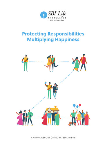 Thumbnail SBI Life Insurance Annual Report 2018-2019