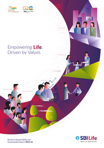 Thumbnail SBI Life Insurance Sustainability Report 2022-2023