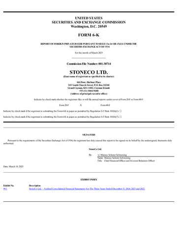 Thumbnail StoneCo Financial Statement 2024