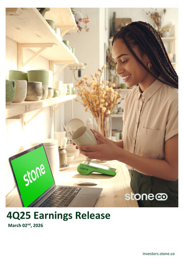 Thumbnail StoneCo Quarterly Report 2025-q4